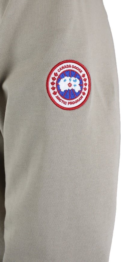 Canada Goose Huron Full Zip Hoodie 'Limestone/Beige'