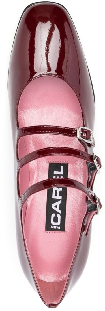 With Heel Bordeaux