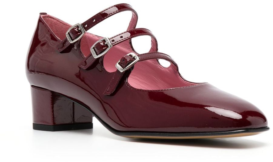 With Heel Bordeaux