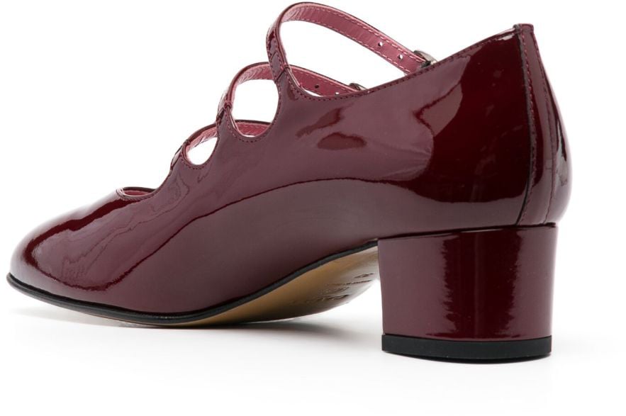 With Heel Bordeaux