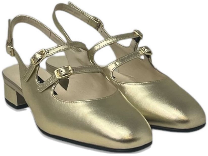 Flat Shoes Silver
