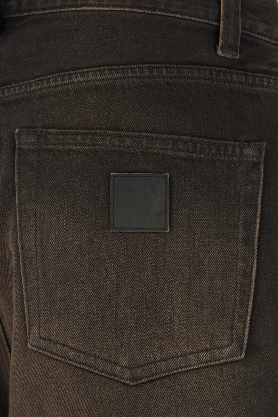 Carhartt WIP Brown denim Aaron Pant