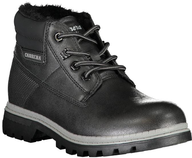 Carrera Black Polyurethane Women Ankle Boot