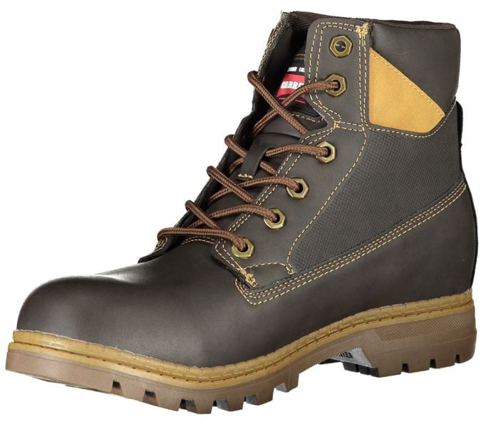 Carrera Marrone Poliuretano Uomo Stivaletto