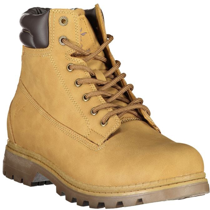 Carrera Giallo Polyurethane Men Ankle Boot