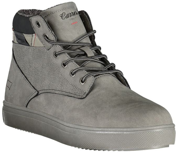 Carrera Grigio Poliuretano Men Ankle Boot