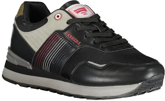 Carrera Black Polyurethane Men Sneaker