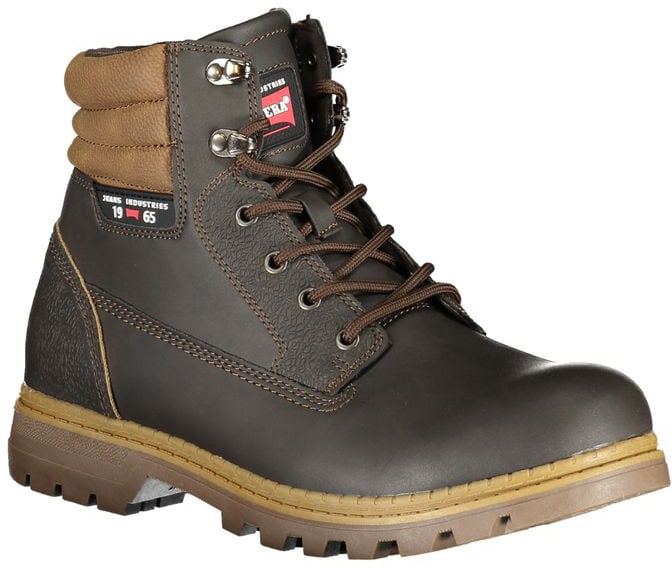 Carrera Marrone Poliuretano Men Ankle Boot