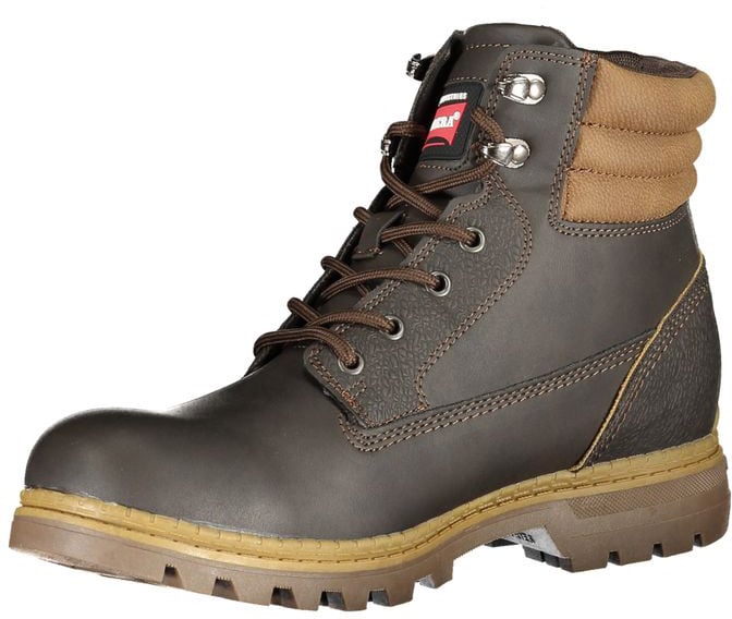 Carrera Marrone Poliuretano Men Ankle Boot