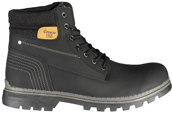 Carrera Nero Poliuretano Men Stivaletto