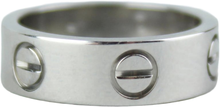 Cartier Love Wedding ring 18 Carat 'White Gold' (ARCHIVE)