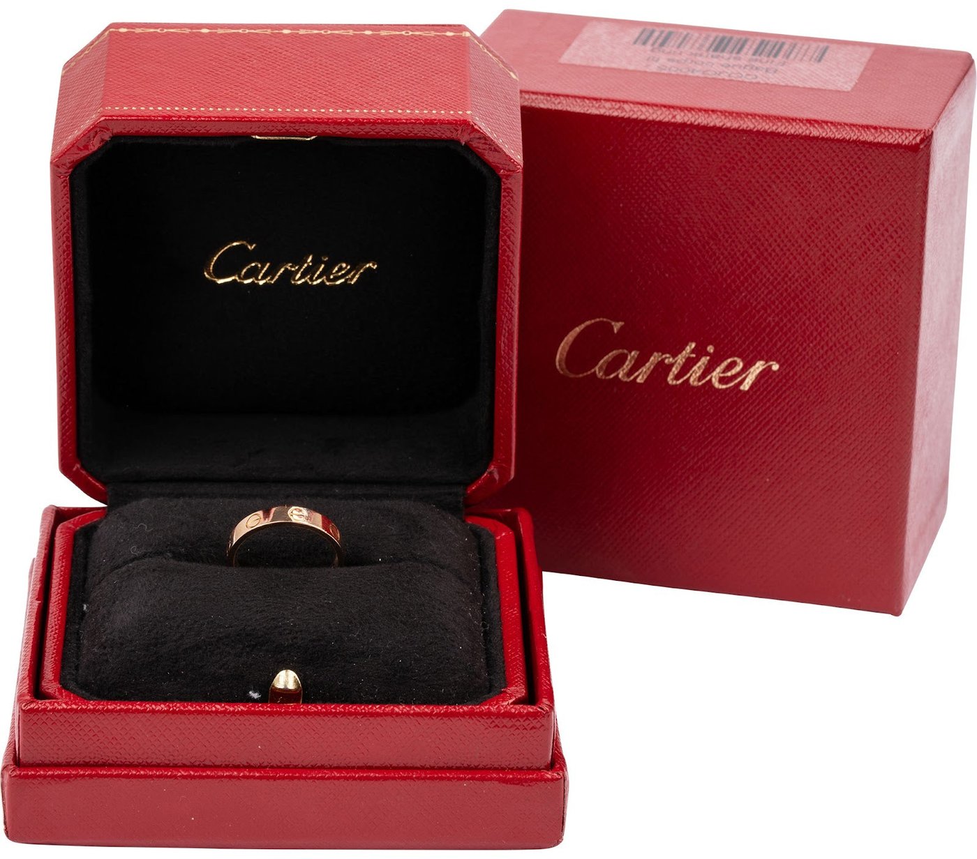 Cartier Au 750 Gold LOVE Wedding Band Ring (#51)