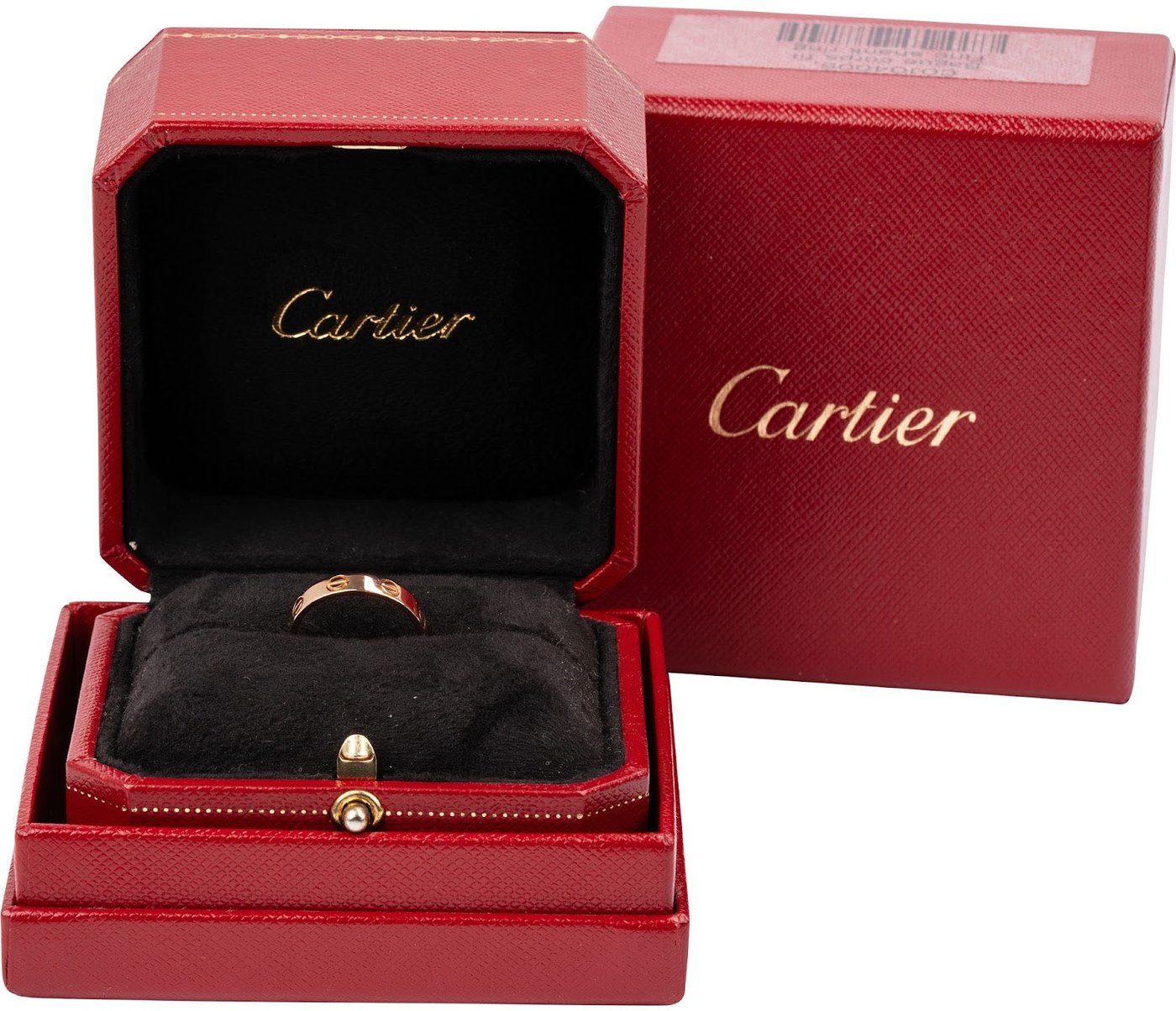 Cartier Au 750 Gold LOVE Wedding Band Ring (#50)