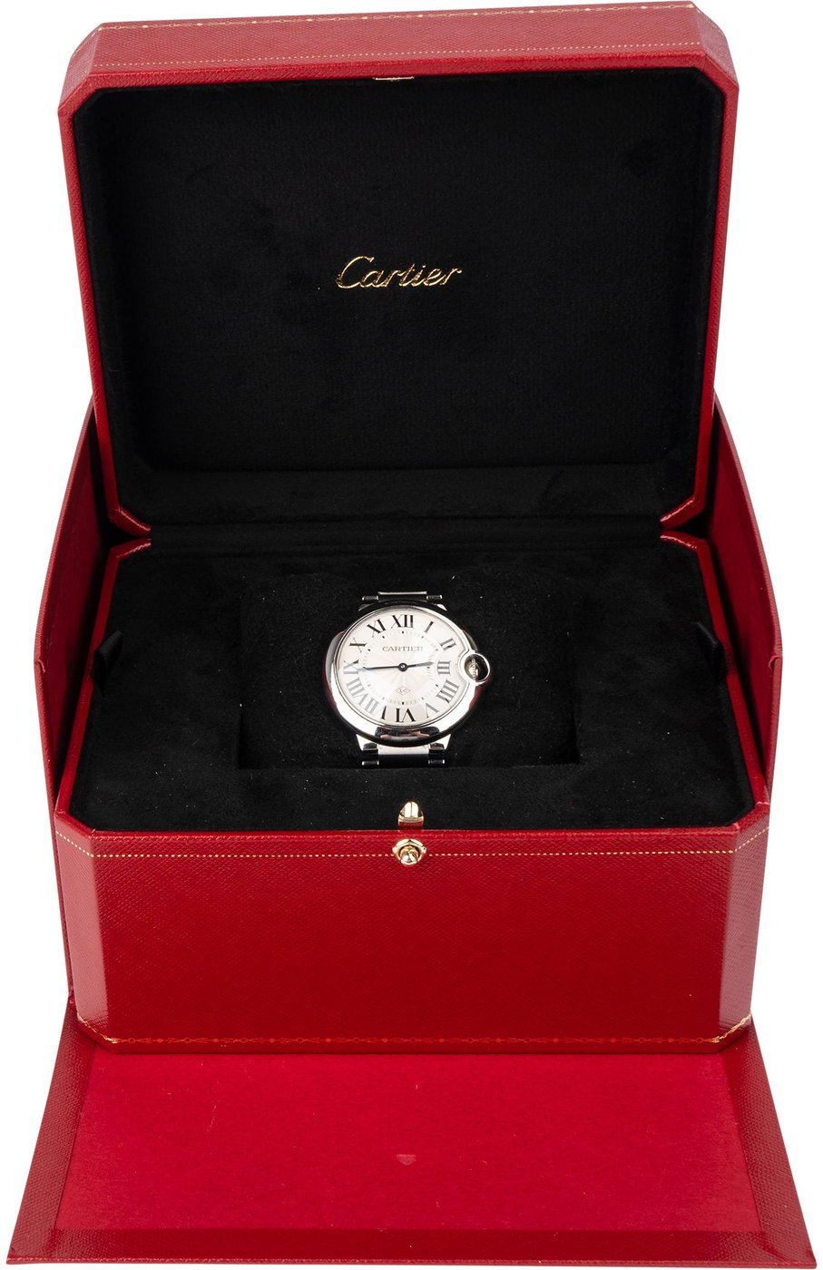 Cartier Silver Tone Ballon 3005 Women Watch