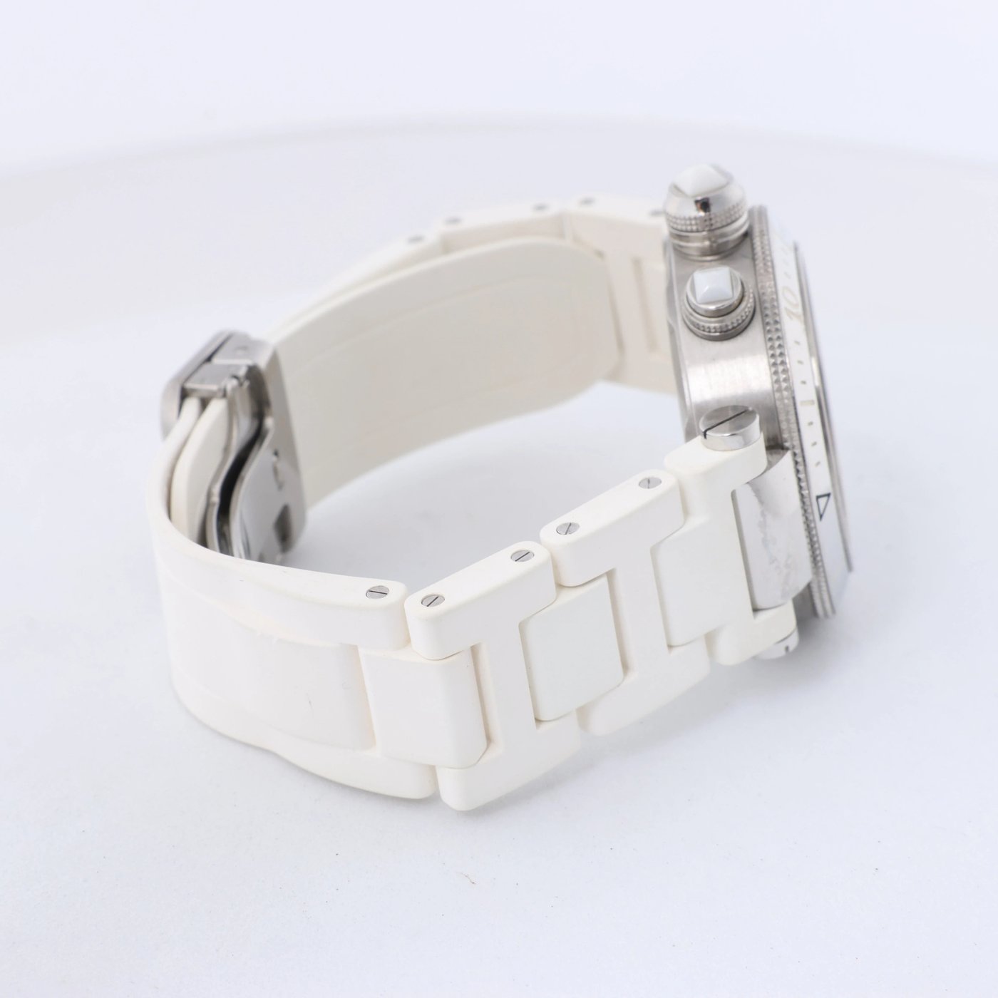 Cartier Pasha Seatimer Quartz Wristwatch, ref. W3140005 With Silver Dial
