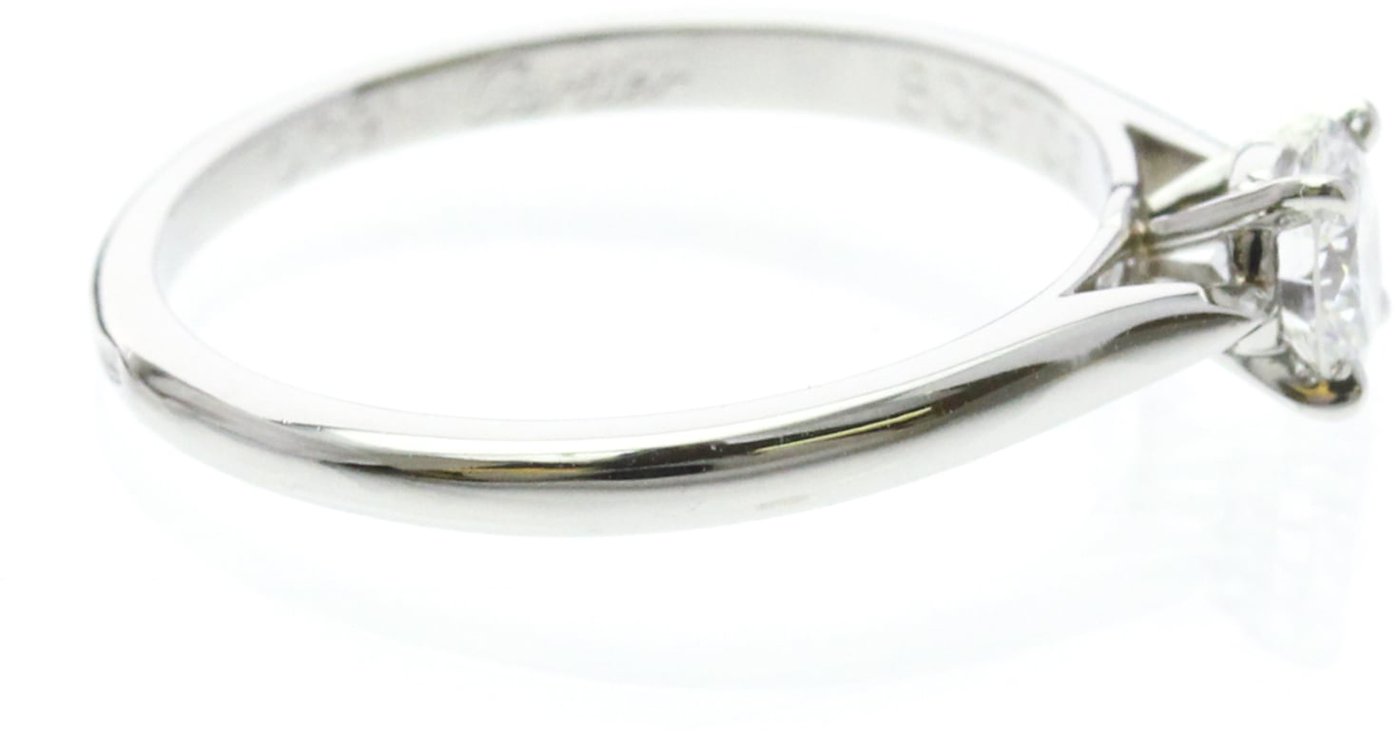 Cartier Solitaire 1895 Platinum with RBC Diamond 0.60CT