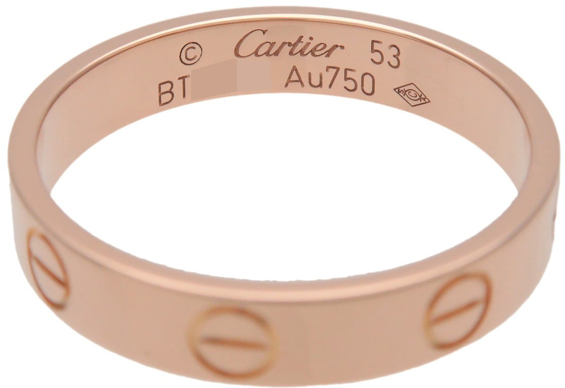 Cartier Love Band 18K Rose Gold