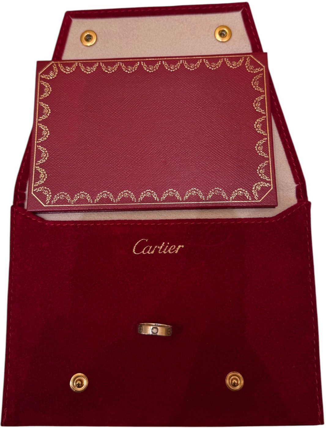 Cartier Love Band 18K White Gold