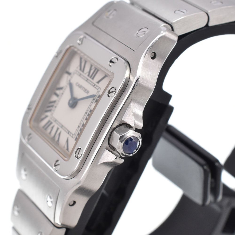 Cartier Santos de Cartier Galbee Quartz Stainless Steel 24