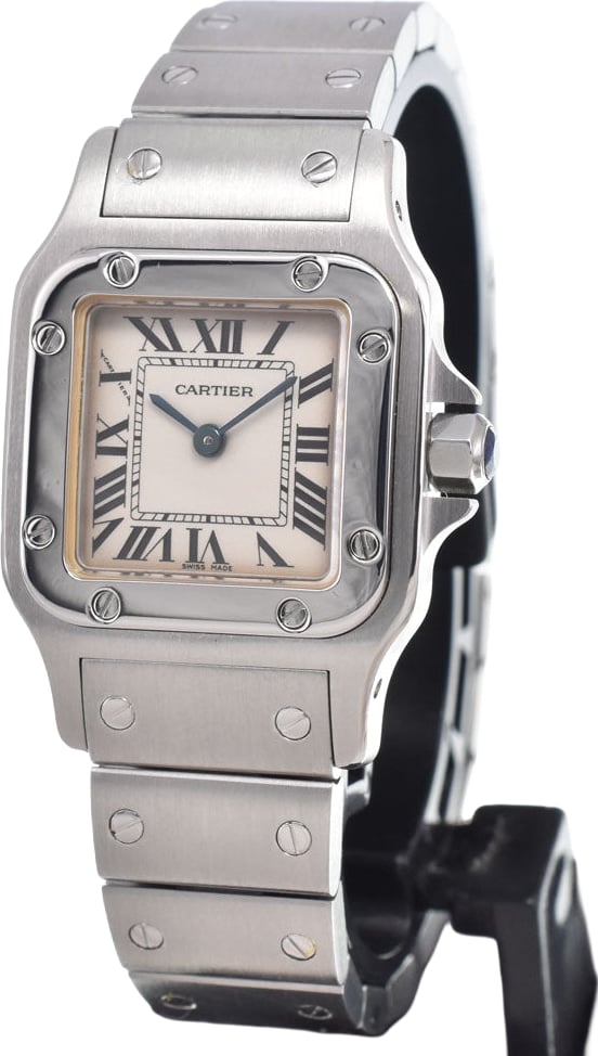 Cartier Santos de Cartier Galbee Quartz Stainless Steel 24