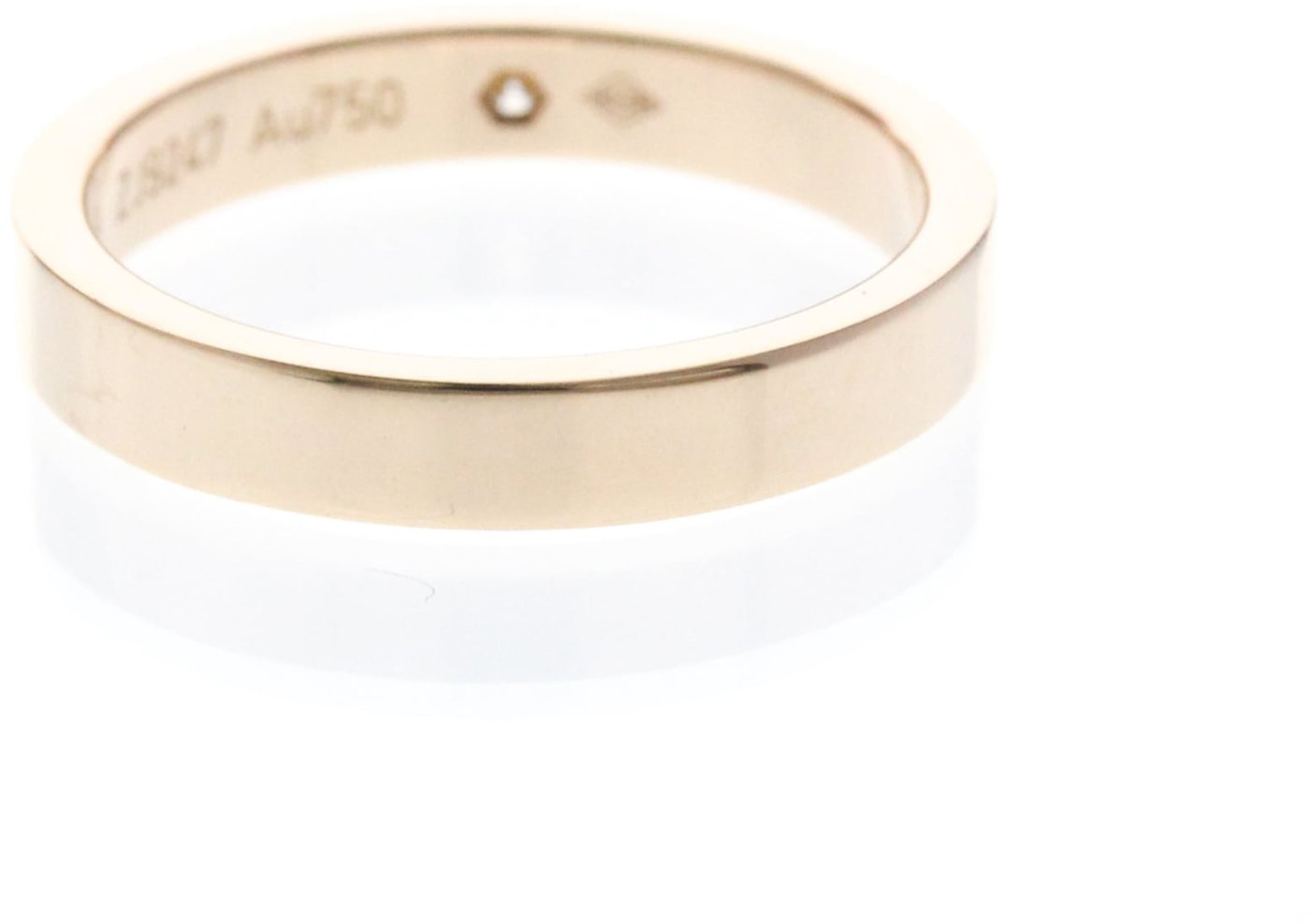 Cartier C de Cartier Wedding Band 18K Rose Gold with Diamond