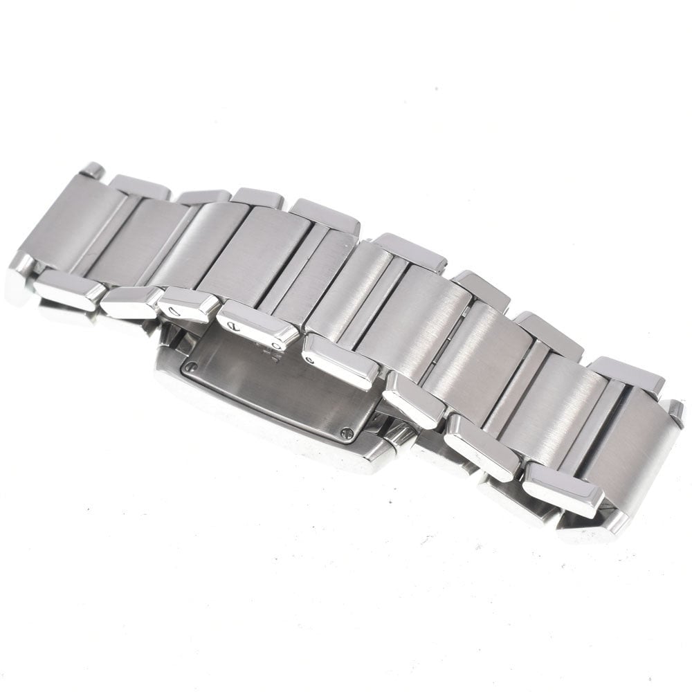 Cartier Tank Francaise Quartz Stainless Steel and Rose Gold with Mother of Pearl 25