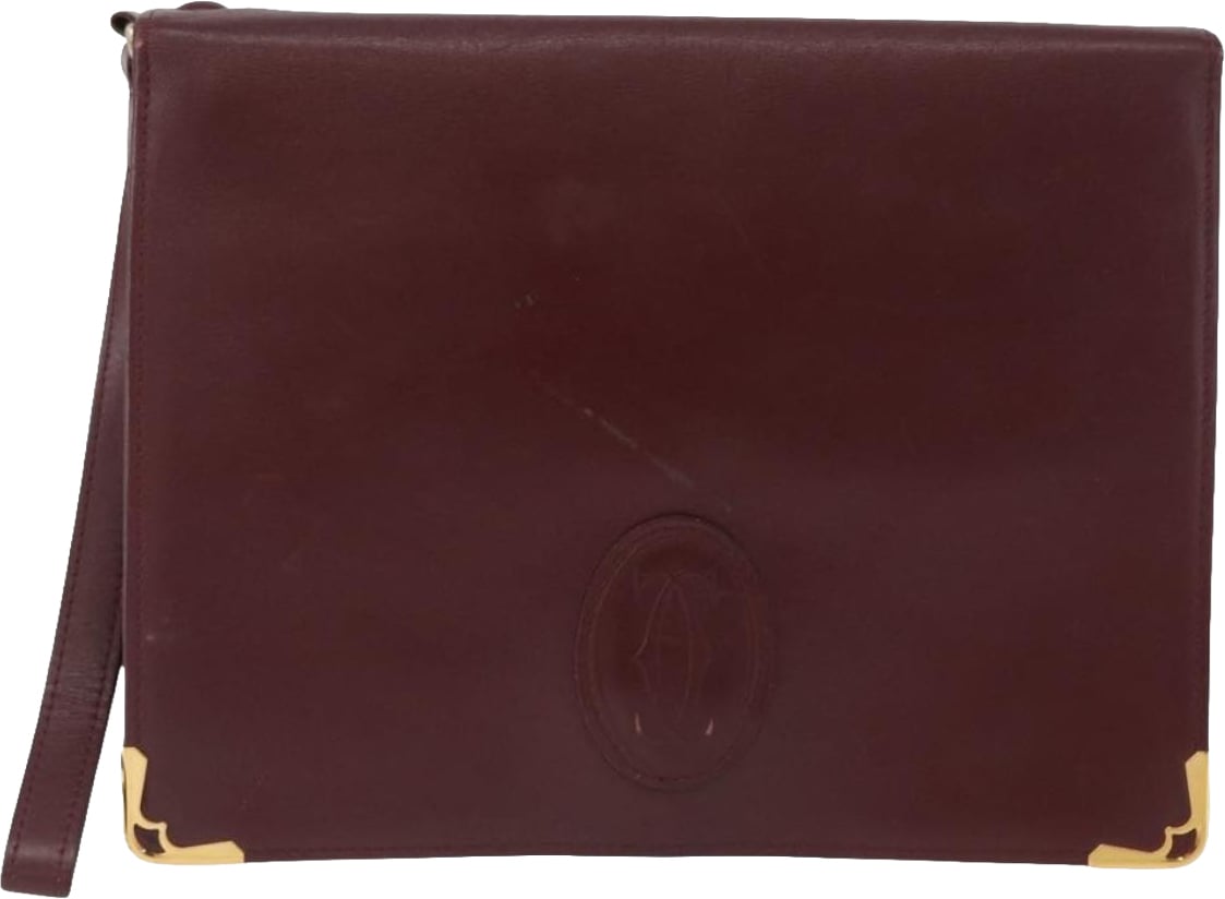 Cartier Must de Cartier Clutch Leather