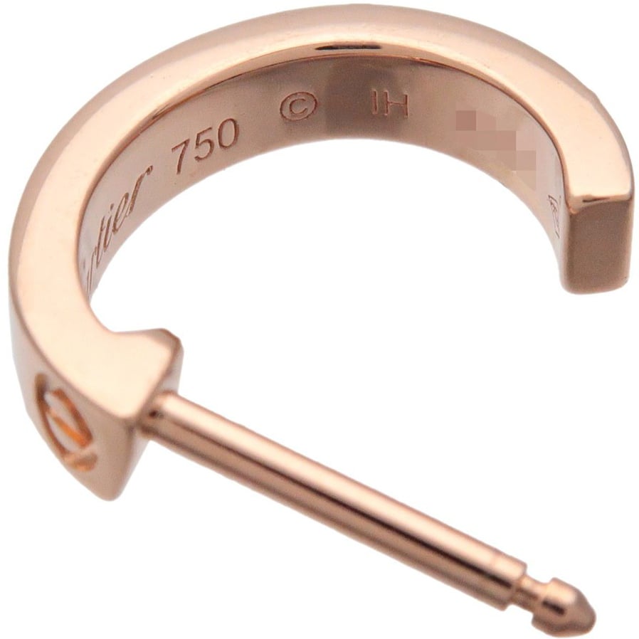 Cartier Love Hoop 18K Rose Gold Small
