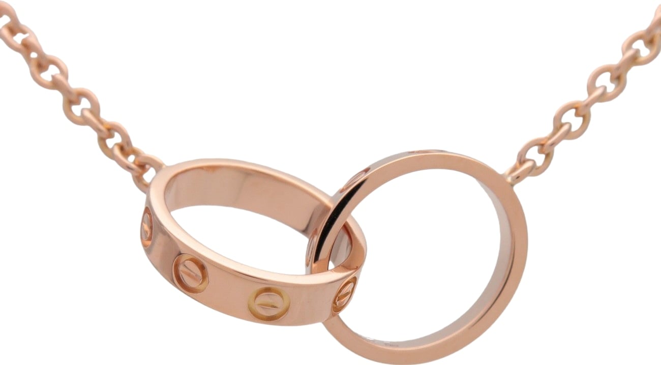 Cartier Love Interlocking 18K Rose Gold