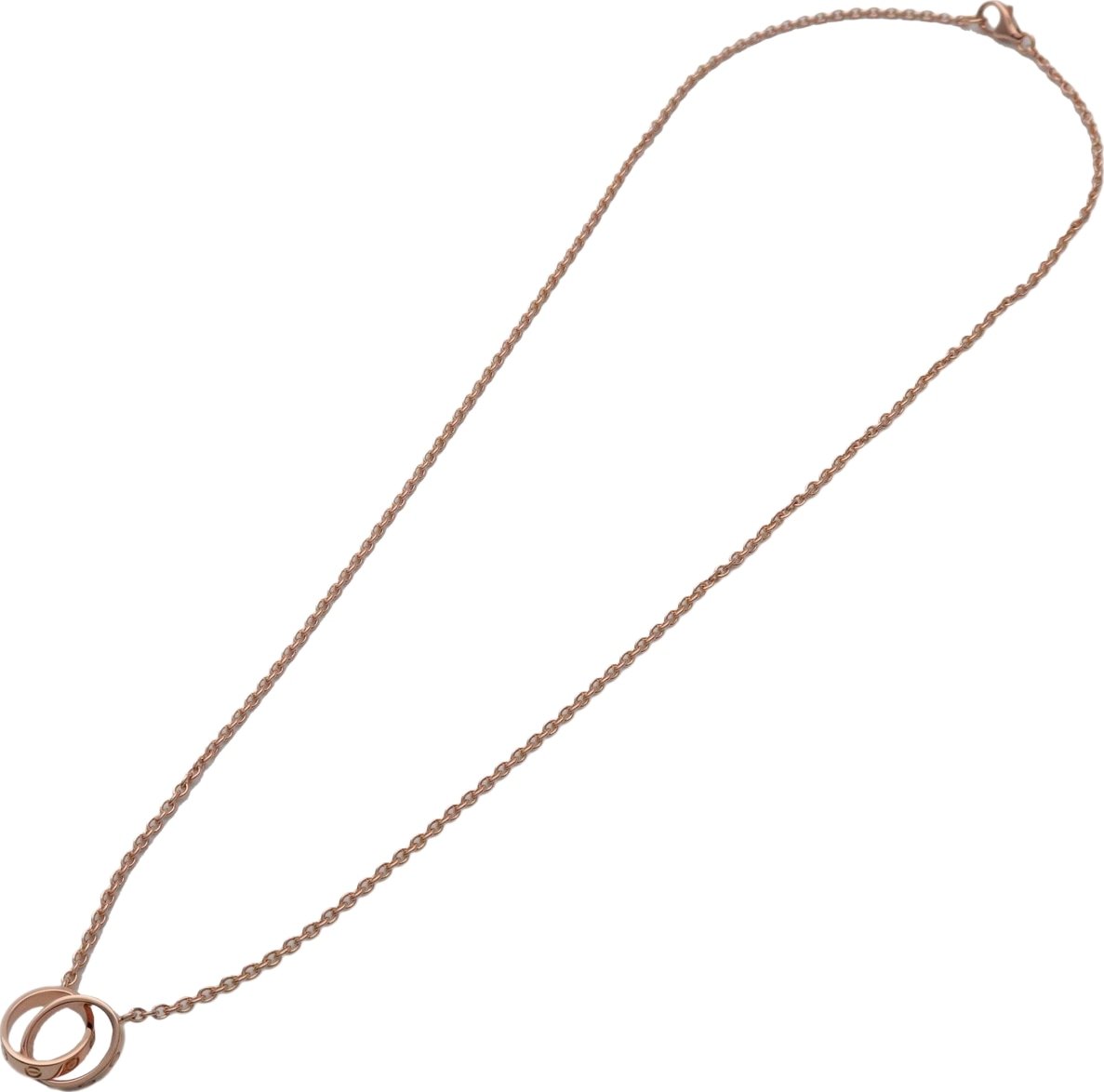 Cartier Love Interlocking 18K Rose Gold