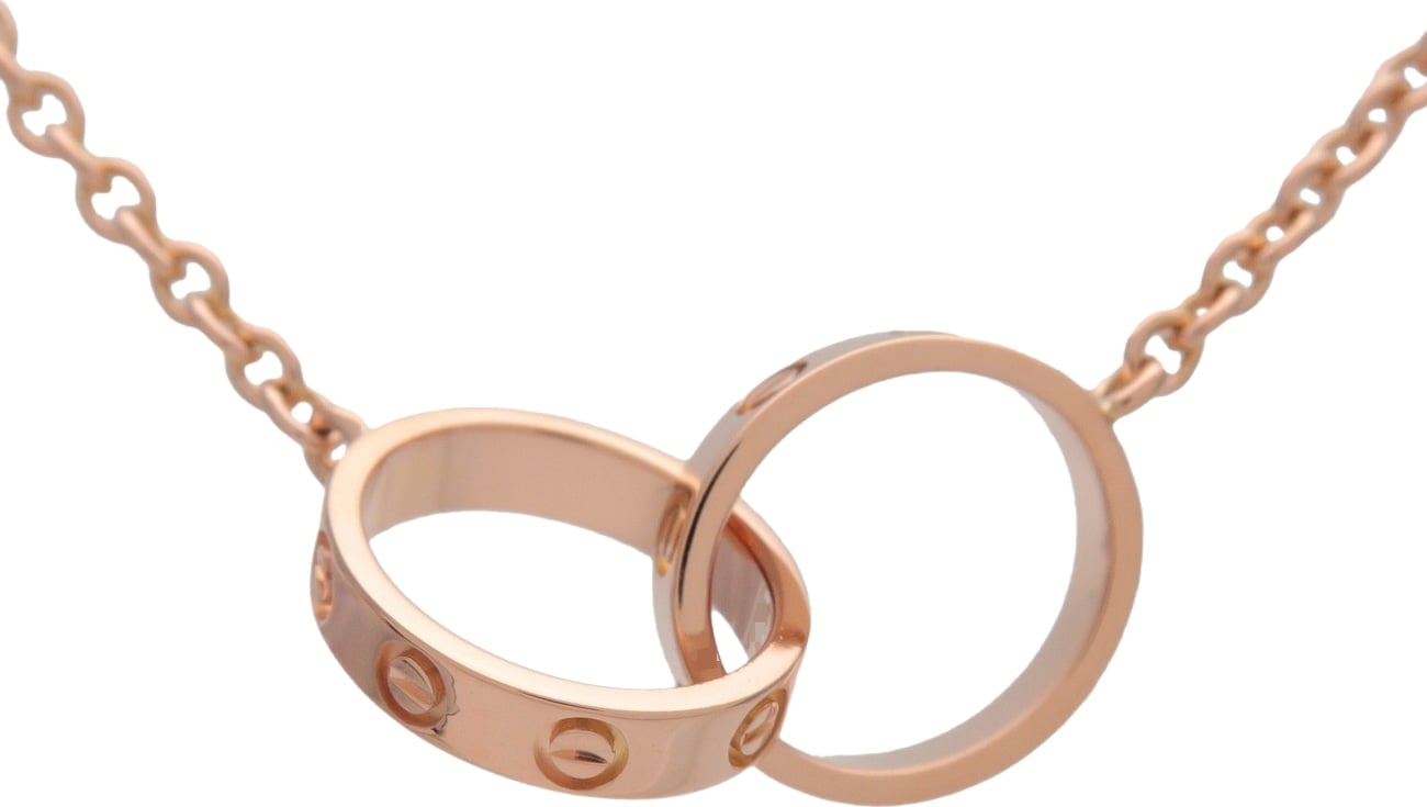 Cartier Love Interlocking 18K Rose Gold