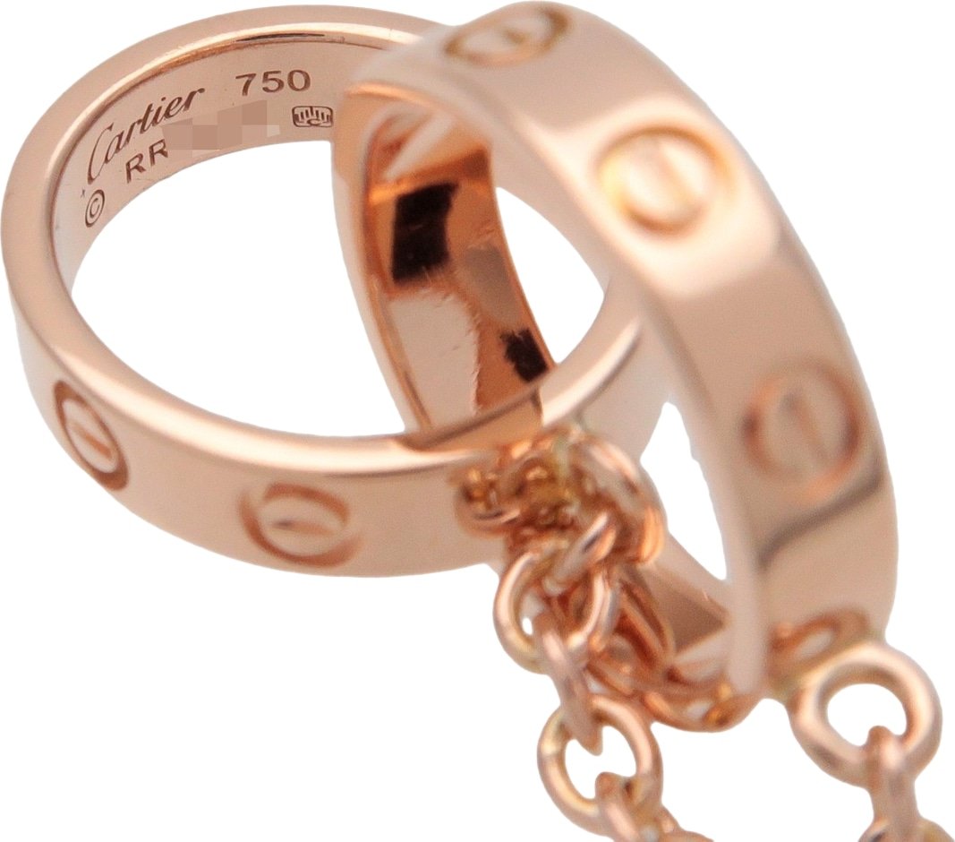 Cartier Love Interlocking 18K Rose Gold