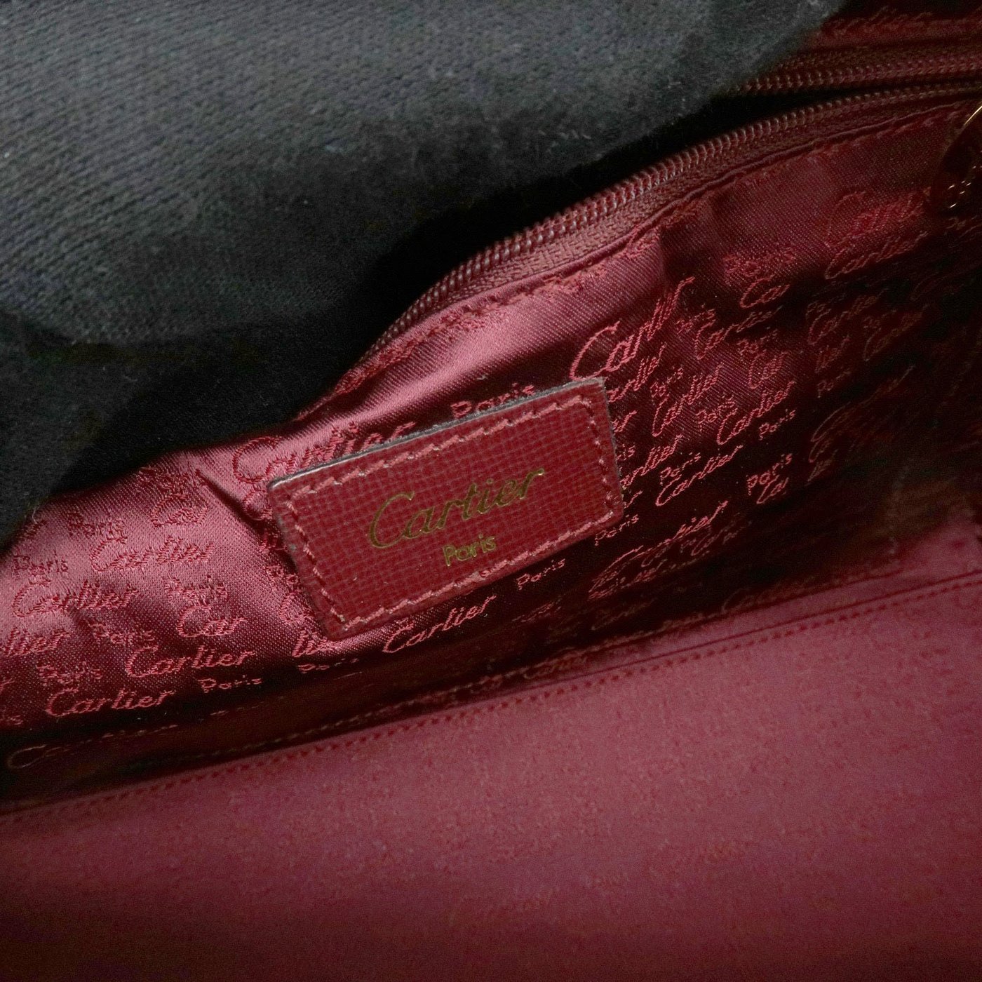 Cartier Must de Cartier Boston Leather