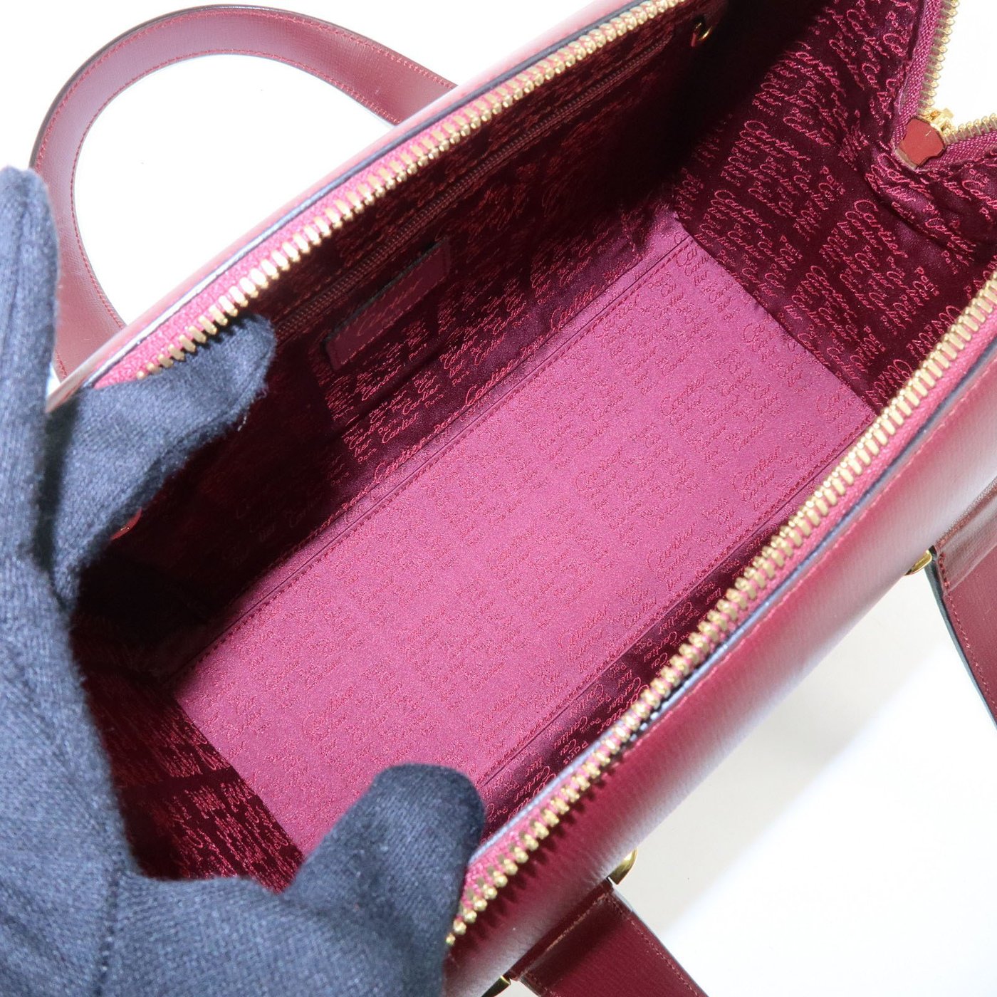 Cartier Must de Cartier Boston Leather