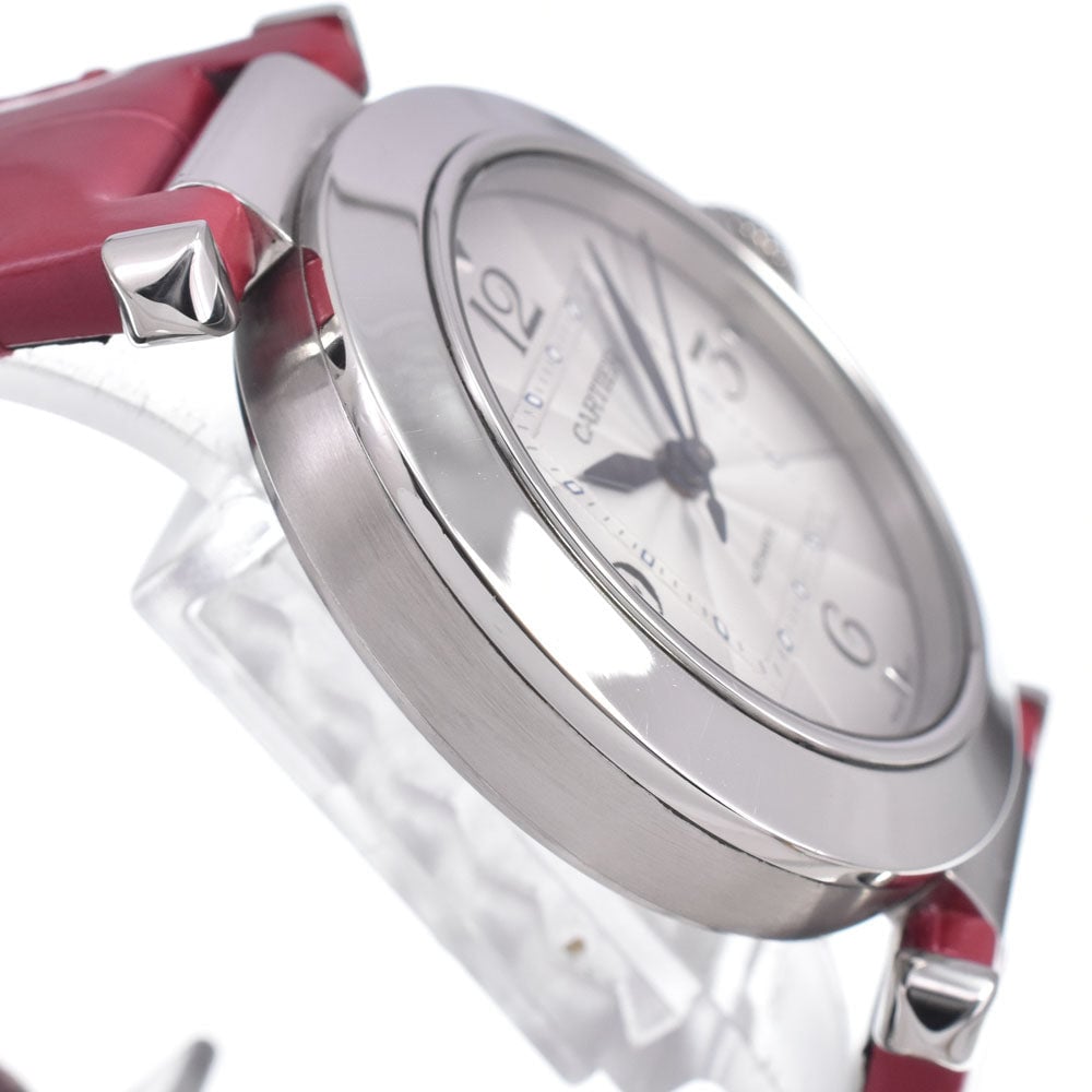 Cartier Pasha de Cartier Automatic Stainless Steel and Alligator 35