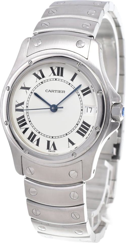 Cartier Santos Ronde Automatic Stainless Steel 33