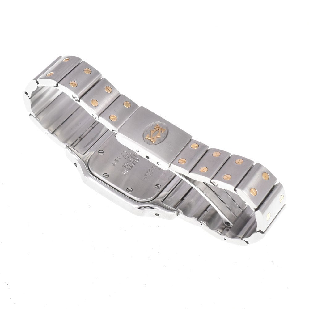 Cartier Santos de Cartier Galbee Quartz Stainless Steel and Yellow Gold 24