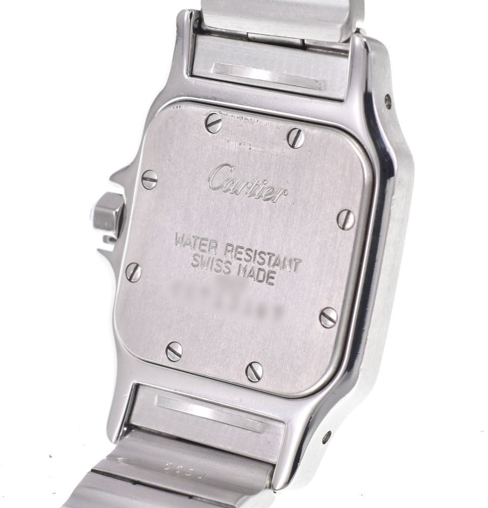 Cartier Santos de Cartier Galbee Quartz Stainless Steel and Yellow Gold 24