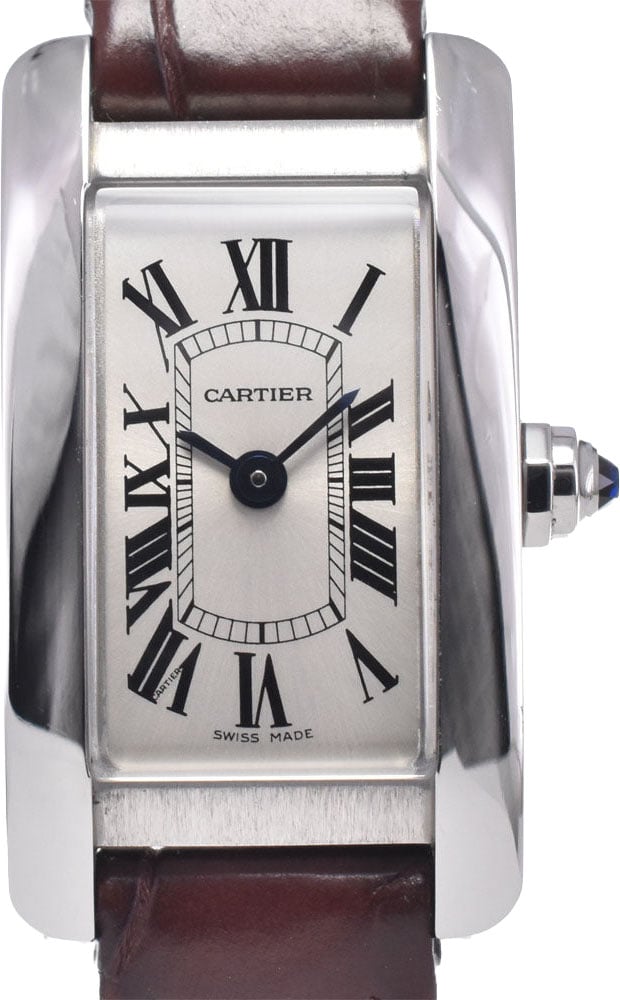 Cartier Tank Mini Quartz Steel & Leather