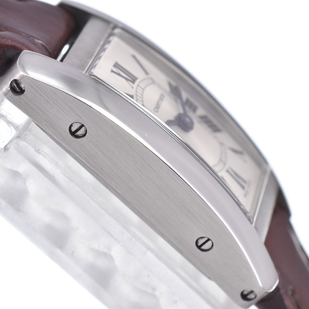 Cartier Tank Mini Quartz Steel & Leather