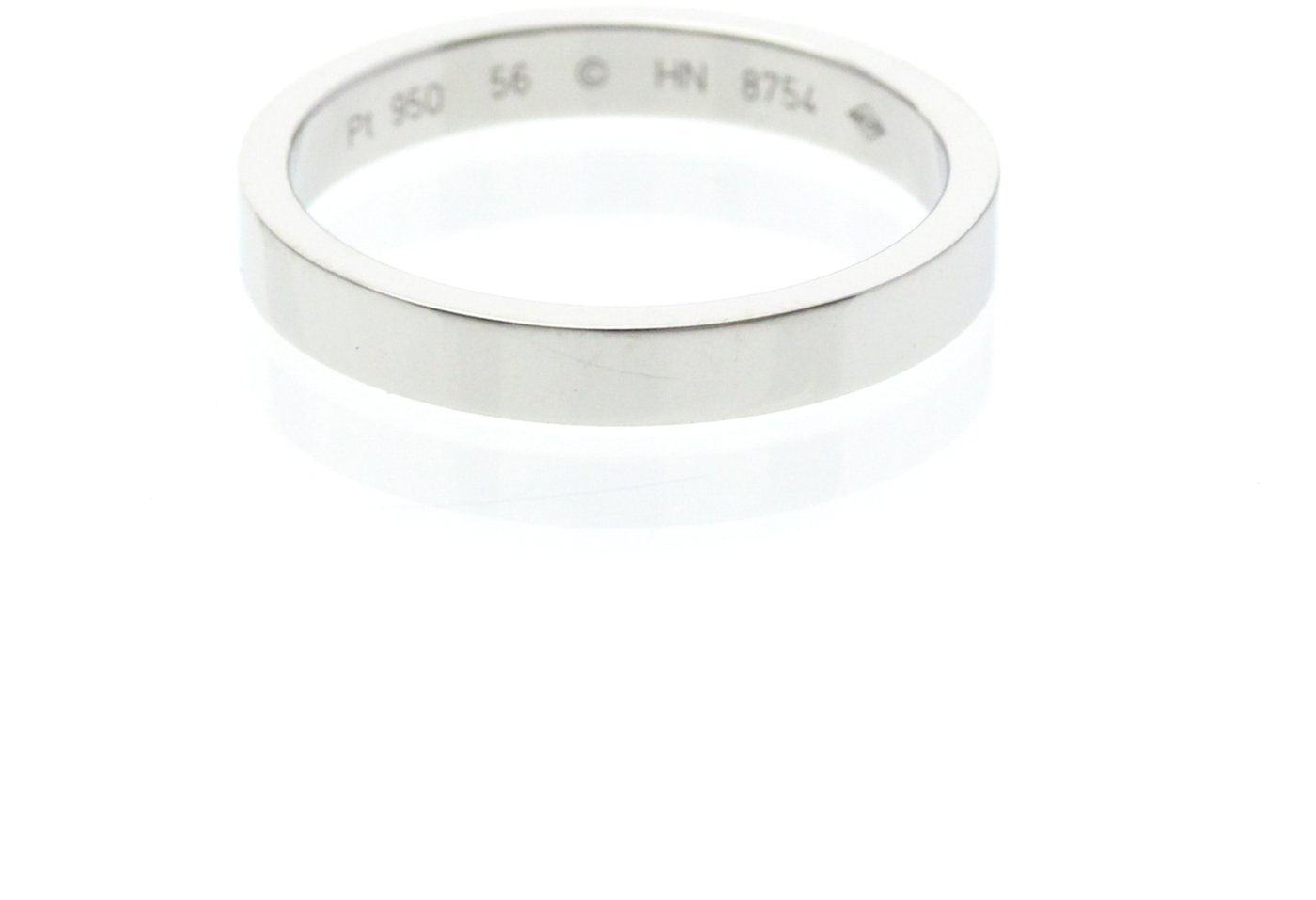Cartier C de Cartier Wedding Band Platinum 3mm