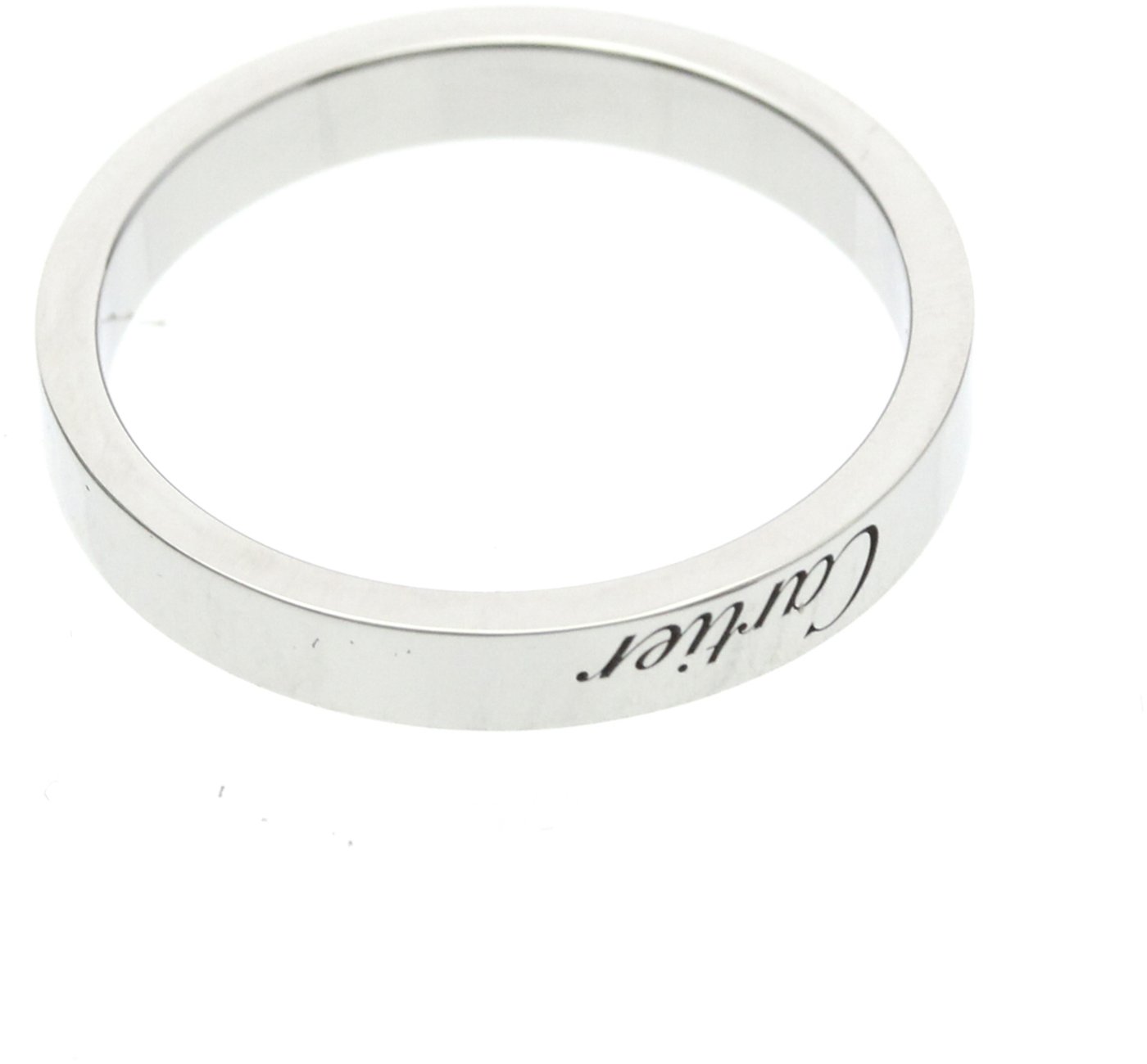 Cartier C de Cartier Wedding Band Platinum 3mm