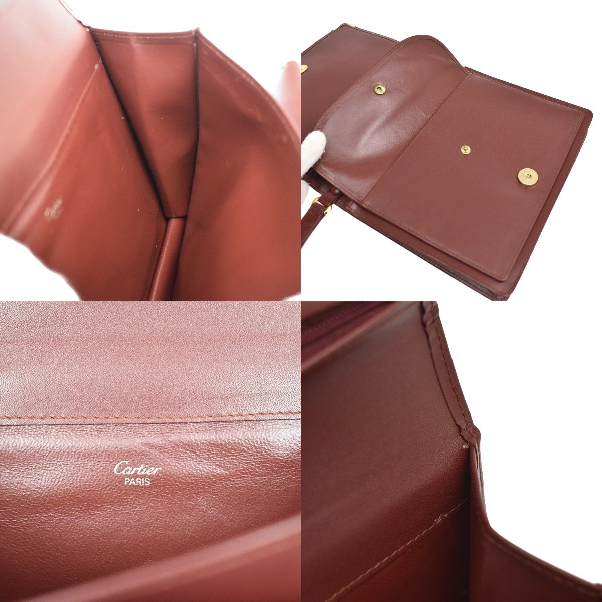 Cartier Must de Cartier Clutch Leather