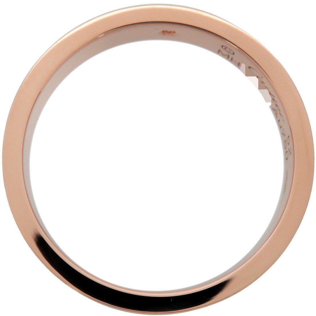 Cartier Love Wedding Band 1 Diamond 18K Rose Gold with Diamond