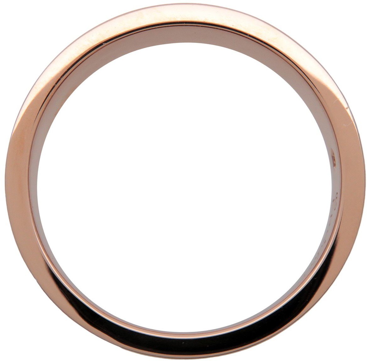 Cartier Love Wedding Band 1 Diamond 18K Rose Gold with Diamond