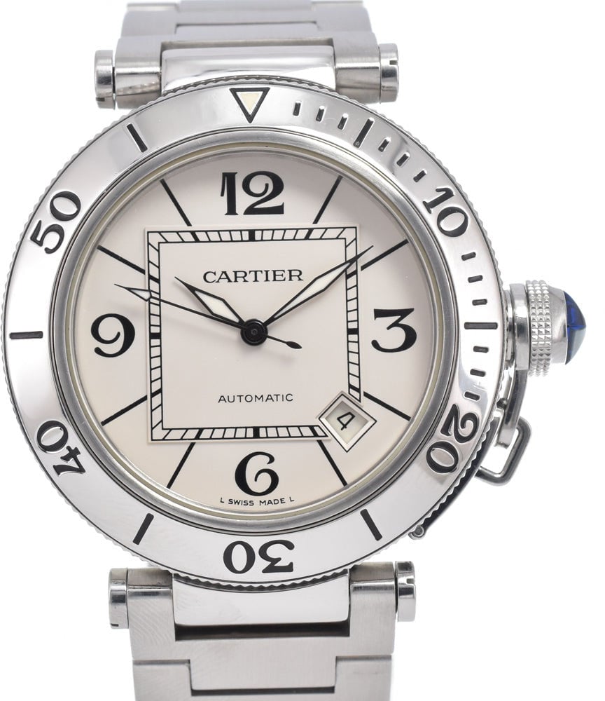 Cartier Pasha de Cartier Automatic Stainless Steel and Yellow Gold 41