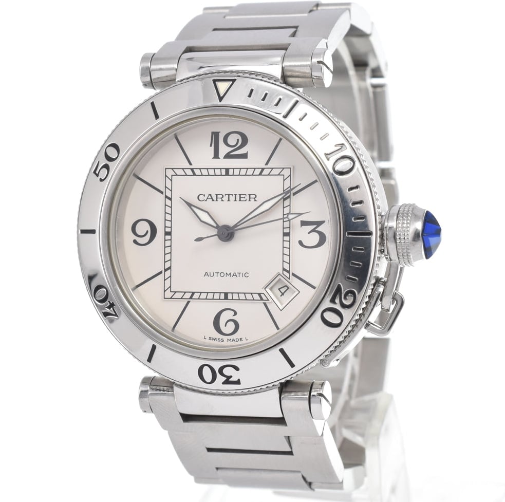 Cartier Pasha de Cartier Automatic Stainless Steel and Yellow Gold 41