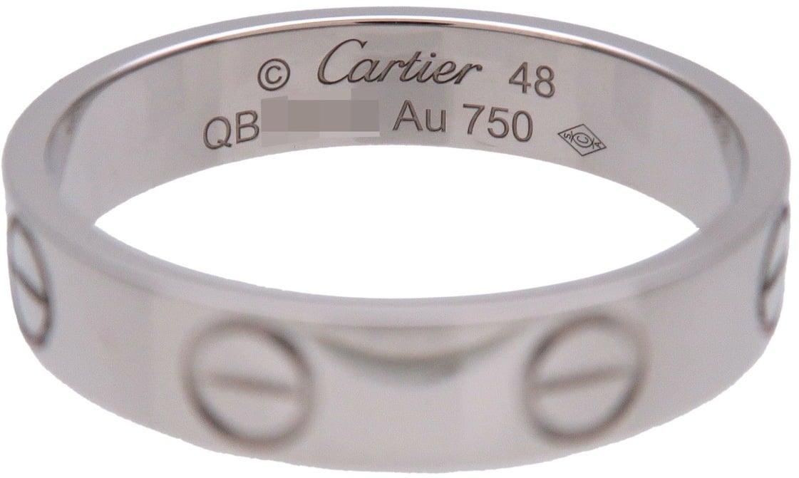 Cartier Love Band 18K White Gold