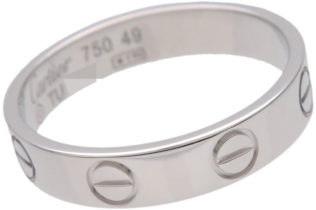 Cartier Love Band 18K White Gold