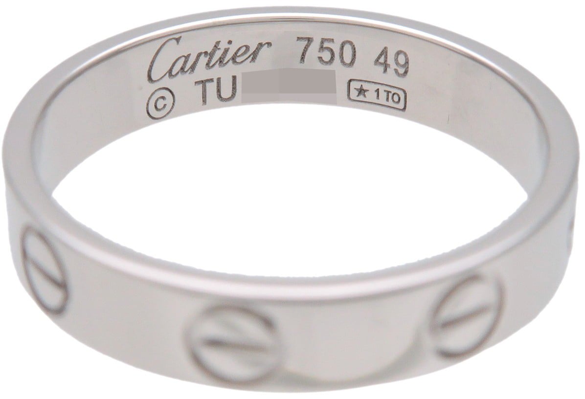 Cartier Love Band 18K White Gold